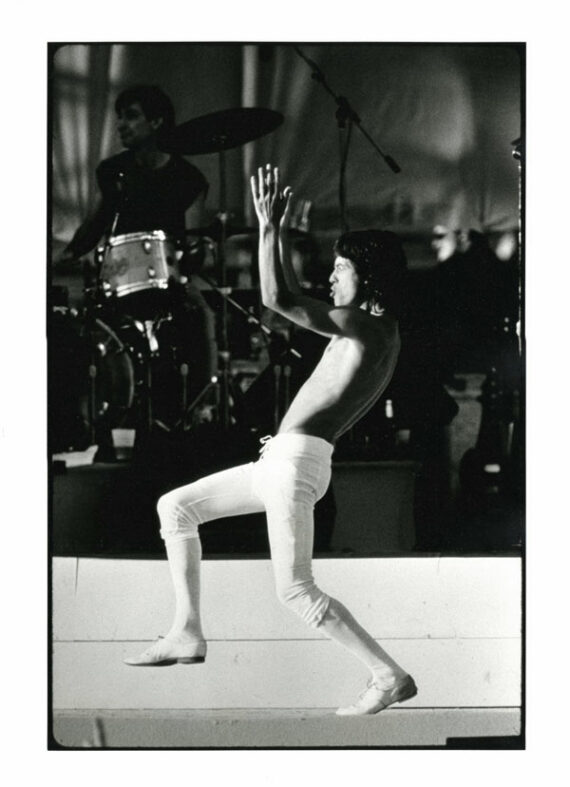 Rolling Stones : Mick Jagger en concert, par le photographe Ken Regan - tirage argentique original | PHOTO MEMORY