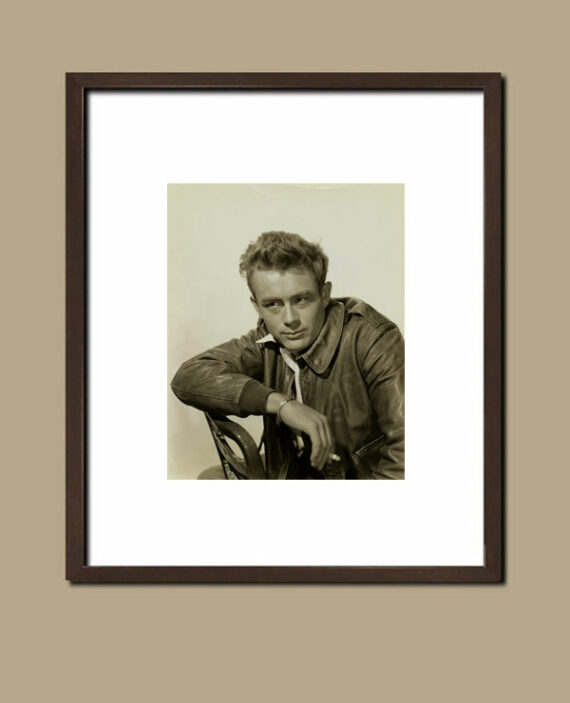 James Dean, portrait vintage - Suggestion de présentation | Photo Memory