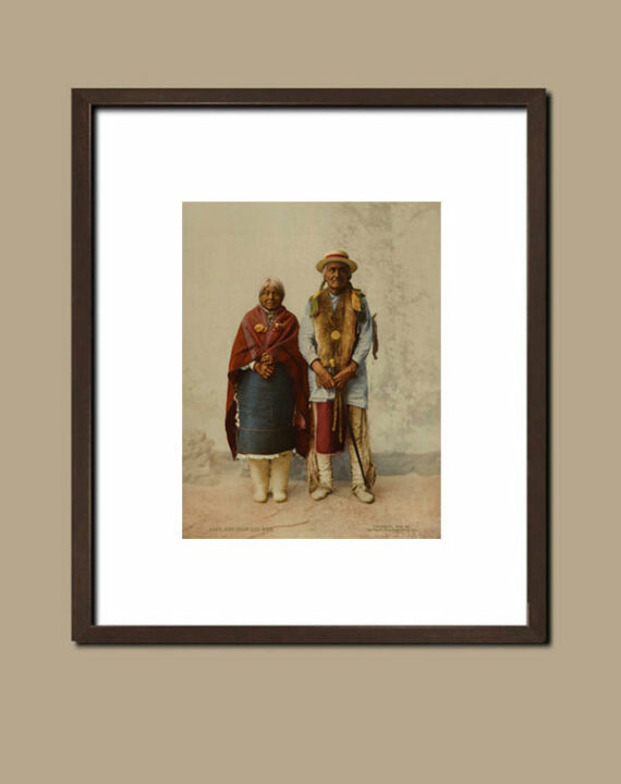 Jose Jesus and Wife par William Henry jackson - Suggestion d'encadrement - Photo Memory