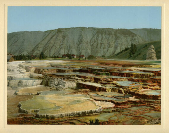 Photochrome 53222 Hymen Terrace, Yellowstone National Park - Photo Memory