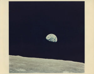 Apollo 8 : Lever de Terre - Earthrise - Tirage chromogénique Nasa AS08-14-2383 - Photo Memory