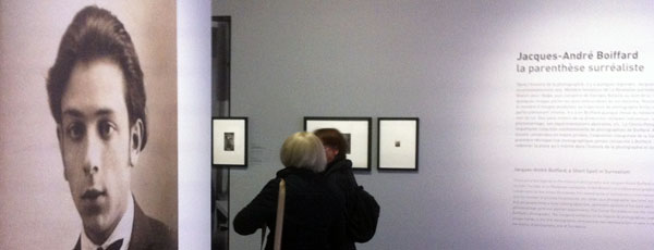 Exposition Jacques-André Boiffart, Galerie de Photographies, Centre Pompidou, à Paris.