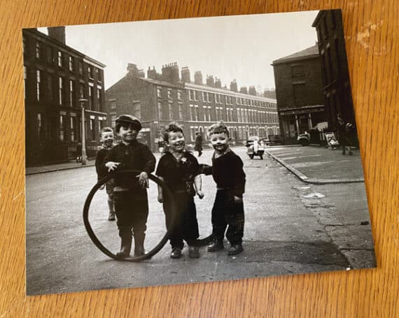 Les quatre petits garçons de Liverpool, par Astrid Kirchherr - Vue générale de l'épreuve.