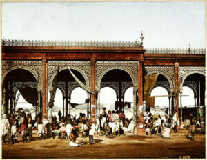 Maliks Ghat à Calcutta - Photochrome P.Z. Inde - Photo Memory