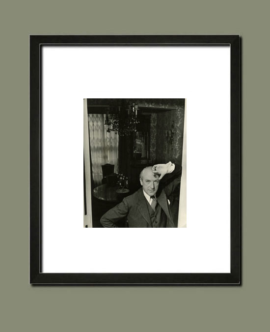 Portrait de Cecil Beaton par Tom Blau - Suggestion d'encadrement