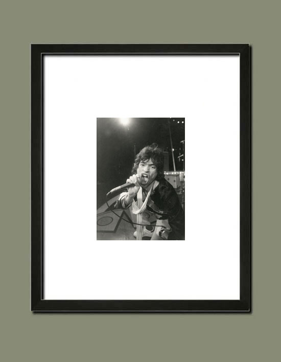 Mick Jagger en concert, 1978 - Suggestion d'encadrement