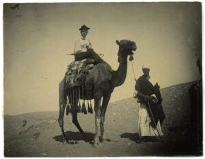 Vacances en Egypte, aristotype au collodion - Photo Memory