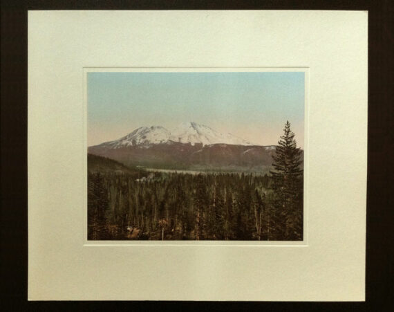 Californie : Mont Shasta, photochrome vintage - Vue d'ensemble - Photo Memory