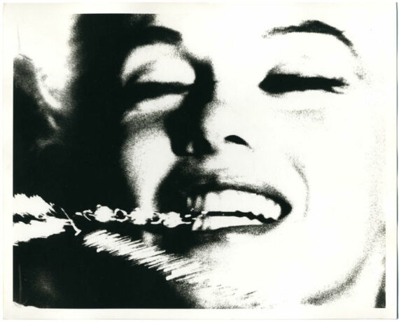 Marilyn Monroe, portrait de la dernière séance photo avec Bert Stern - Tirage argentique original, 1982 - Photo Memory