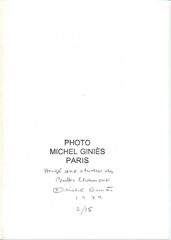 Georges Rémi dit Hergé, par Michel Giniès - Portrait signé et numéroté au dos