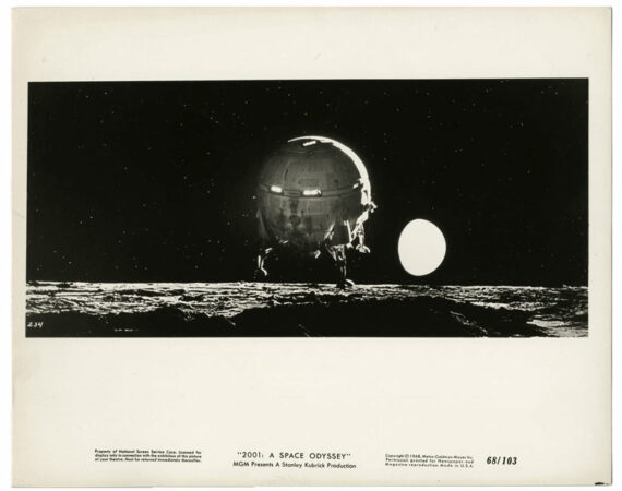 Aries 1-B, la navette lunaire de 2001 l'Odyssée de l'espace - Tirage argentique - Photo Memory