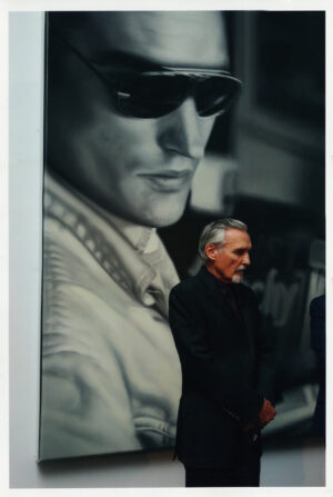 Dennis Hopper sous le regard de Dennis Hopper, par Serge Benhamou - Tirage couleurs signé - Photo Memory