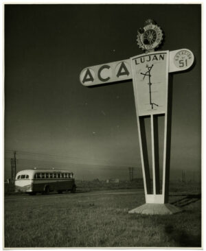 Ellen Dahlberg : sur la route de Lujan, Argentine 1944 - Tirage argentique original - Photo Memory