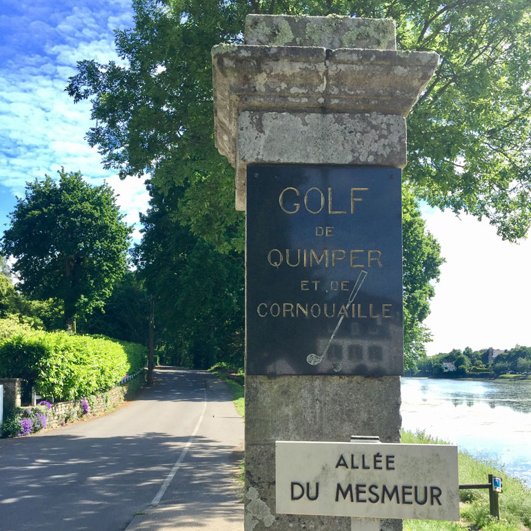 Le Golf de Cornouaille, à La Forêt-Fouesnant, dans un cadre exceptionnel.