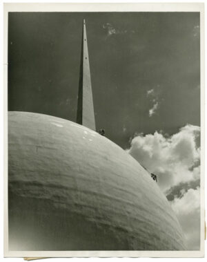 Périsphère et Trylon, exposition universelle de New York de 1939 - Tirage argentique vintage - Photo Memory