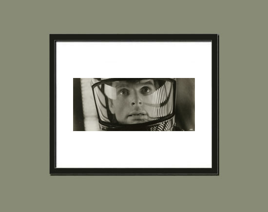 Keir Dullea dans 2001, l’Odyssée de l’espace, de Stanley Kubrick - Suggestion d'encadrement.