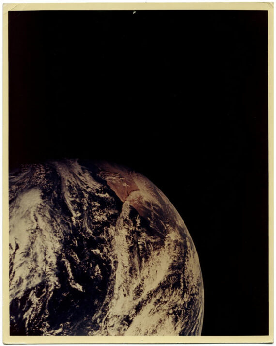 La Terre, un jour de Décembre 1968, mission Apollo 8