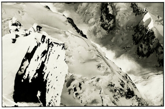 Observateurs d'artillerie de montagne dans les Alpes, par José Nicolas - tirage argentique signé, numéroté - Photo Memory