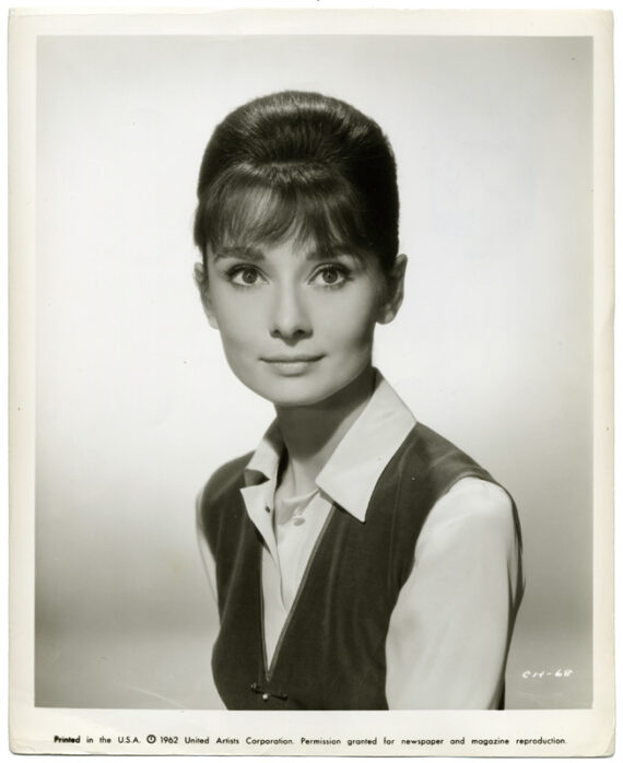 Audrey Hepburn, portrait pour La Rumeur, 1961 - Tirage argentique d'époque - Photo Memory