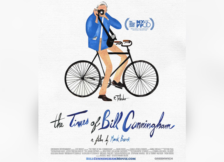 The Times of Bill Cunningham, affiche du film