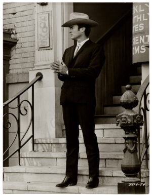 Clint Eastwood, pour le film Un Shérif à New York (Coogan's Bluff) - Tirage argentique d'époque, 1967 - Photo Memory