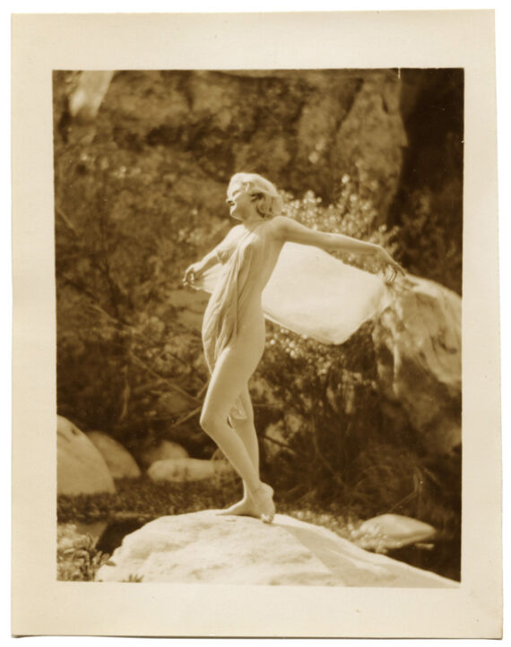 Jean Harlow, par Edwin Bower Hesser, 1929 - Tirage argentique d'époque - Photo Memory