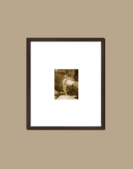 Jean Harlow, par Edwin Bower Hesser, 1929 - Simulation d'encadrement