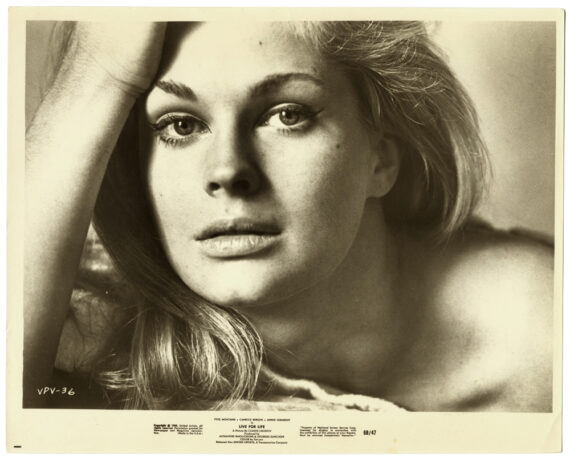 Candice Bergen, portrait pour Vivre pour vivre - Tirage argentique d'époque, 1968 - Photo Memory