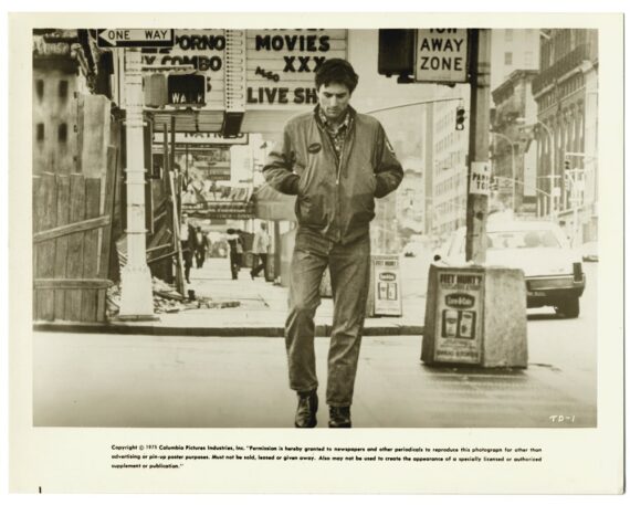 Robert de Niro, tête d'affiche de Taxi Driver, de Martin Scorsese - Tirage argentique d'époque - Photo Memory