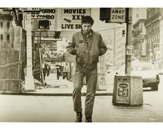 Robert de Niro, alias Travis Bickle, dans Taxi Driver - Photographie vintage - Photo Memory
