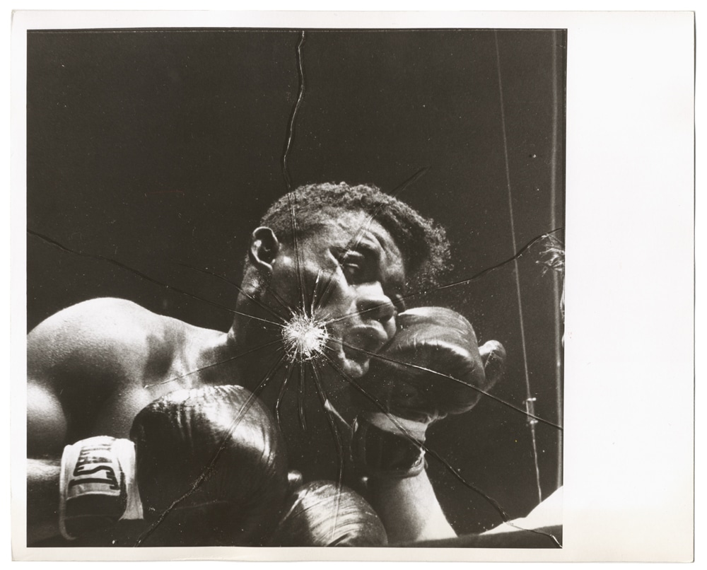 Floyd Patterson, portrait par KO - Tirage argentique vintage, 1965 - Photo Memory