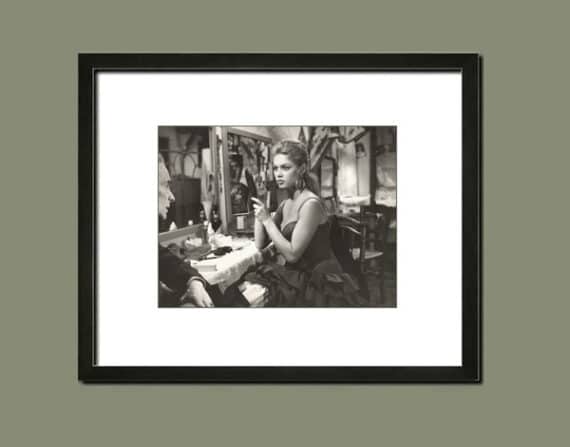 Brigitte Bardot par Georg Michalke, pour le film La femme et le pantin - Simulation d'encadrement du tirage vintage.