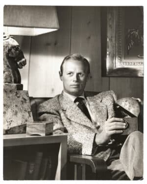 Richard Widmark, par Frank Powolny - tirage argentique d'époque, 1951 - Photo Memory